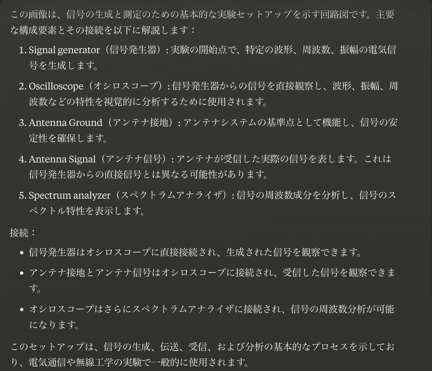 画像から読み取った情報